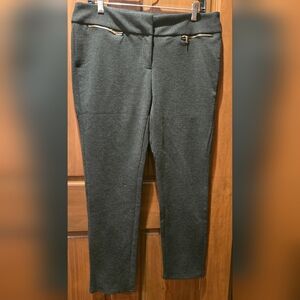Alfani Dark Charcoal Petite Pants